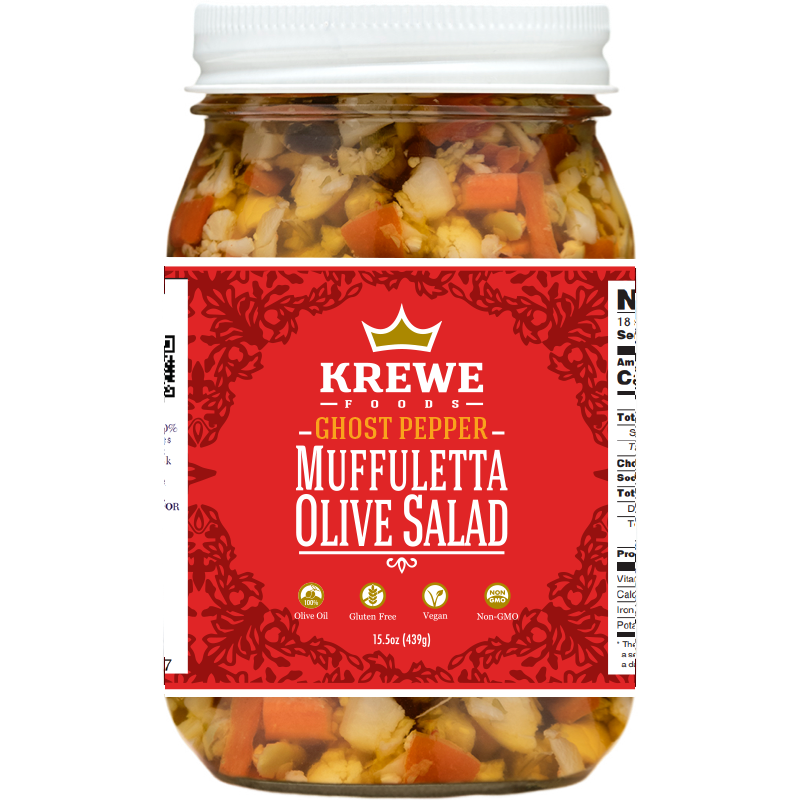 Ghost Pepper Muffuletta Olive Salad